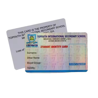 acheter Personnalisation Carte d'identité en PVC Carte d'identité en plastique online manufacture
