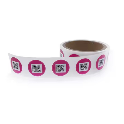 acheter Code QR personnalisé Imprimé RFID Tags adhésifs programmables NTAG213 Autocollant online manufacture