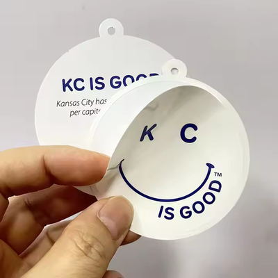 acheter Style mixte Vinyle résistant aux UV Vêtements RFID Tags Chapeau Accrochage Stickers online manufacture