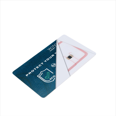 acheter Carte de protection RFID sans contact contre le vol Protecteur de crédit Carte de blocage RFID personnalisée online manufacture