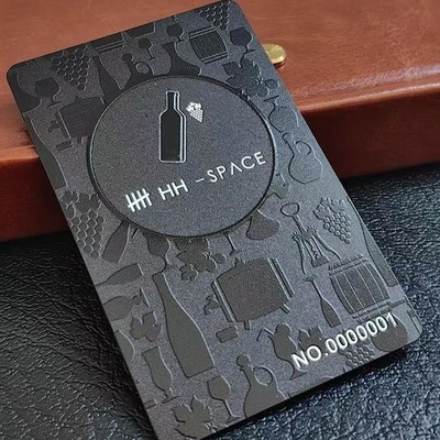 acheter Impression en relief Matte PVC bande magnétique Contact IC Cartes RFID Cartes de visite en relief online manufacture