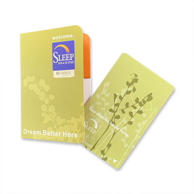 Conception personnalisée Carte RFID PVC passive de haute sécurité 13.56 Mhz Carte RFID IC