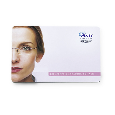 Carte de garantie en plastique personnalisée