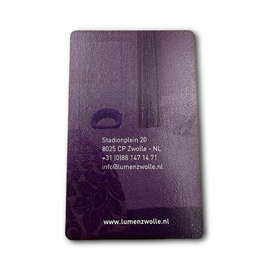 Carte RFID en bois recyclé à 100% Carte clé de chambre d'hôtel RFID étanche