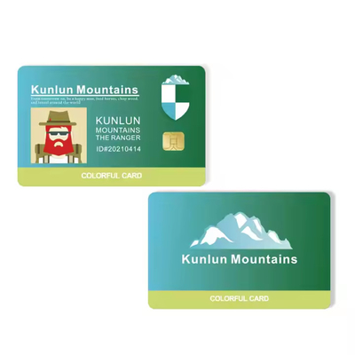 Carte d'identité en plastique imprimée sur mesure pour le permis de conduire des résidents