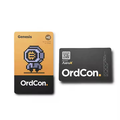 NTAG 215 NTAG 216 Cartes de visite NFC en plastique personnalisées étanches