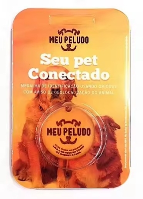 Logo personnalisé RFID Keyfob Epoxy NFC Tag personnalisé / Code QR pour animaux de compagnie