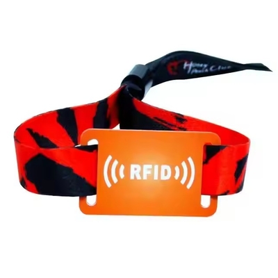 Des bracelets RFID tissés pour les événements