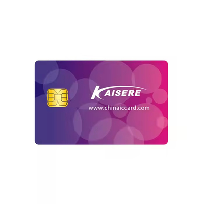 Carte de contact intelligente ISO7816 personnalisée Carte IC intelligente étanche