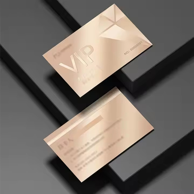 Cartes RFID en papier étanche personnalisées avec impression numérique double face CR80