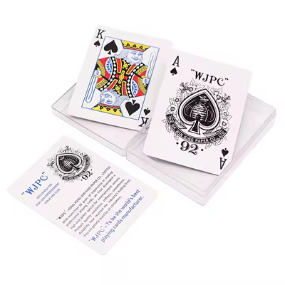 Carte de sécurité RFID personnalisable Carte de poker RFID avec puce intelligente