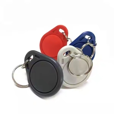 Chaîne à clefs ABS en plastique NFC, porte-clés RFID pour accéder aux portes