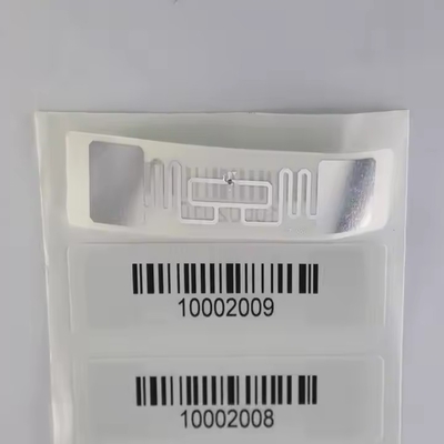 Étiquette de vente au détail RFID à code-barres imprimable Étiquette souple pour le système de gestion des stocks EAS du supermarché